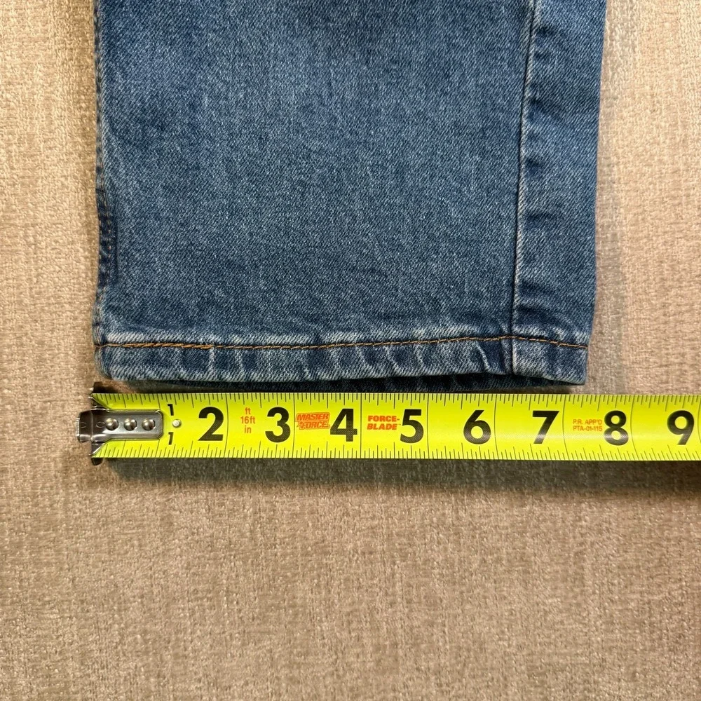 Levi's 505 Jeans Size W32 L32 Mens Straight Leg Reg Fit Medium Wash Blue Denim